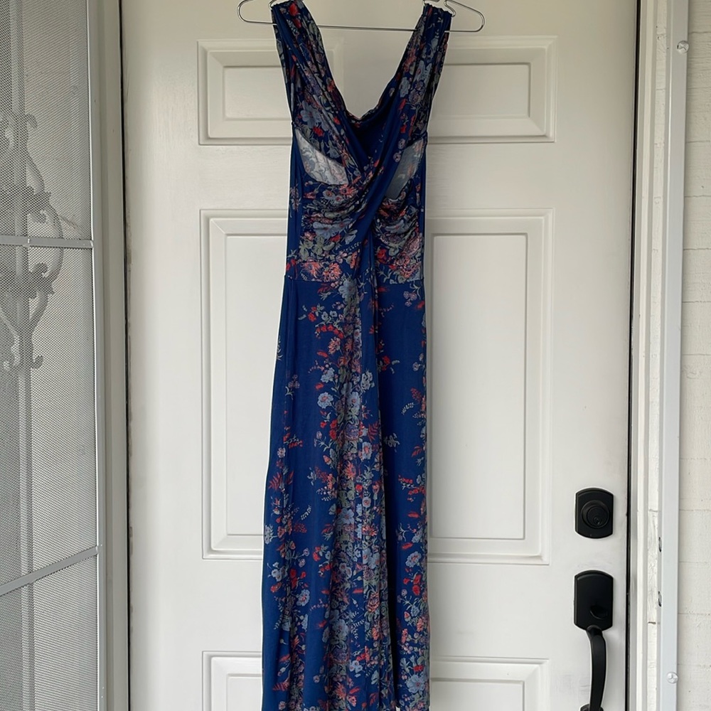 Asos ladies floral stretch long dress